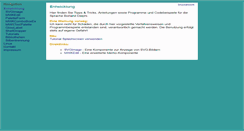 Desktop Screenshot of development.mwcs.de