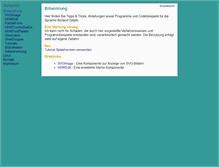 Tablet Screenshot of development.mwcs.de